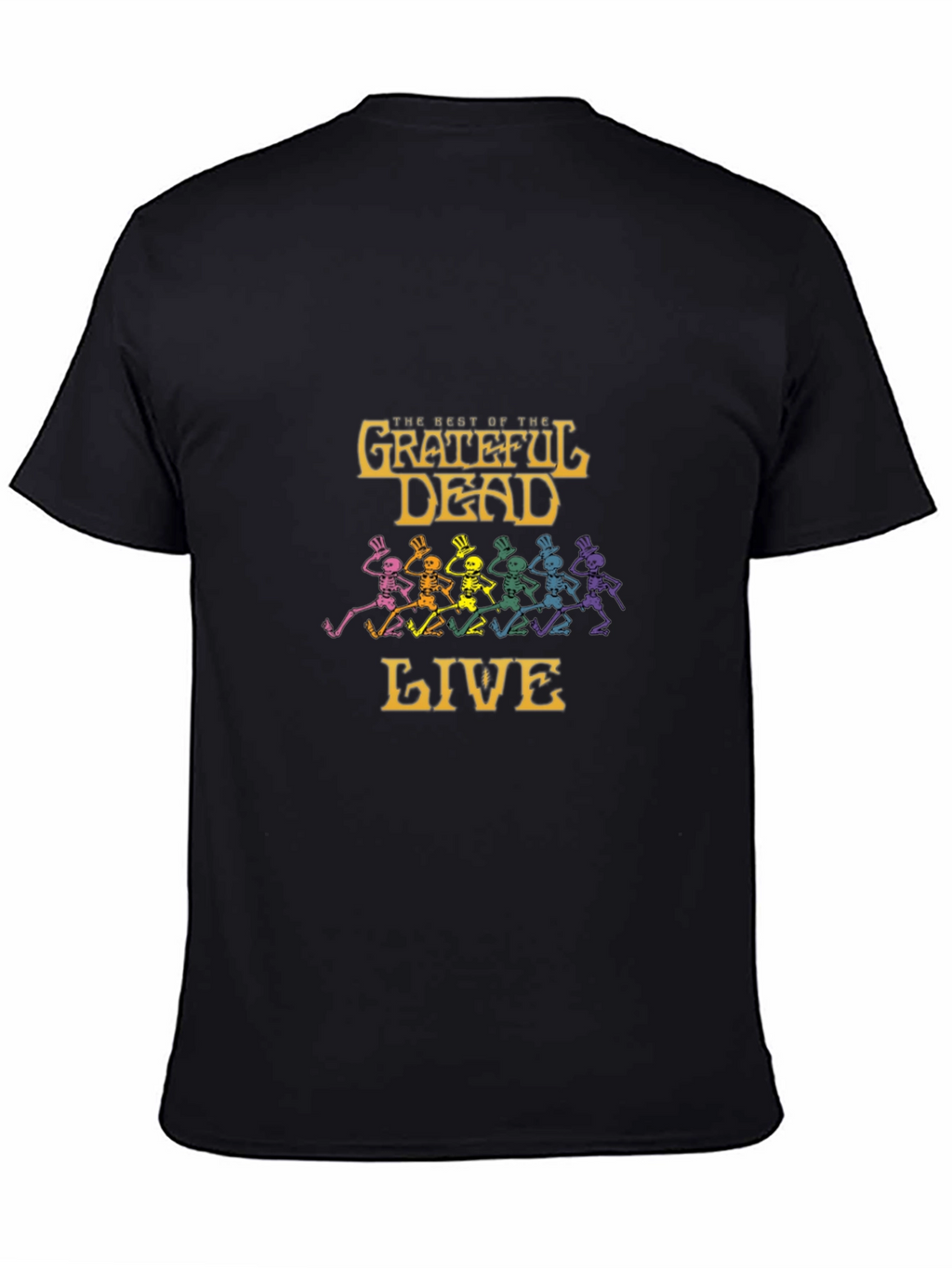 Grateful Dead Live Graphic Tee - Classic Rock Style
