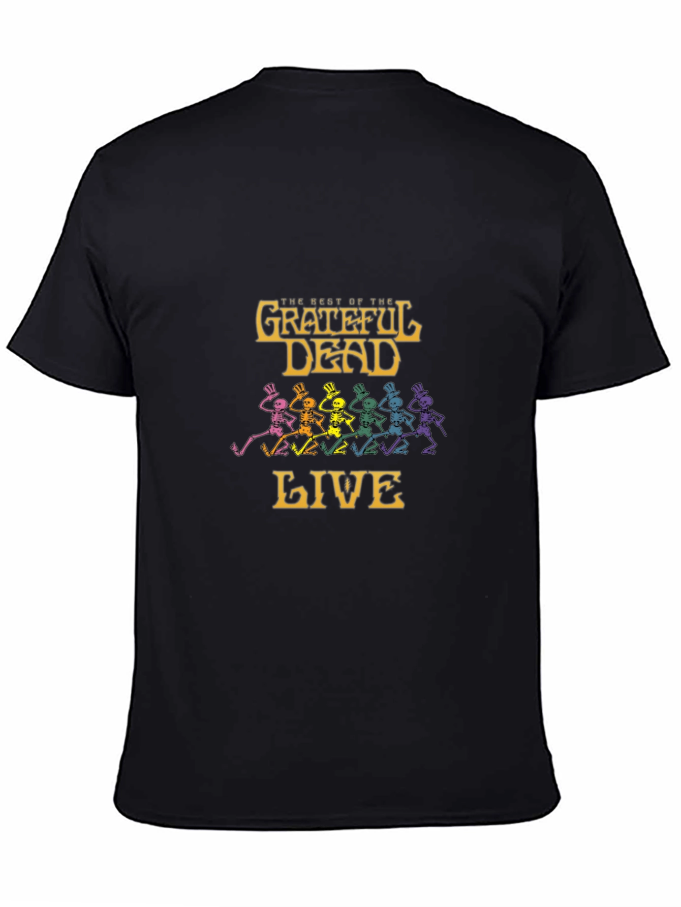 Grateful Dead Live Graphic Tee - Classic Rock Style