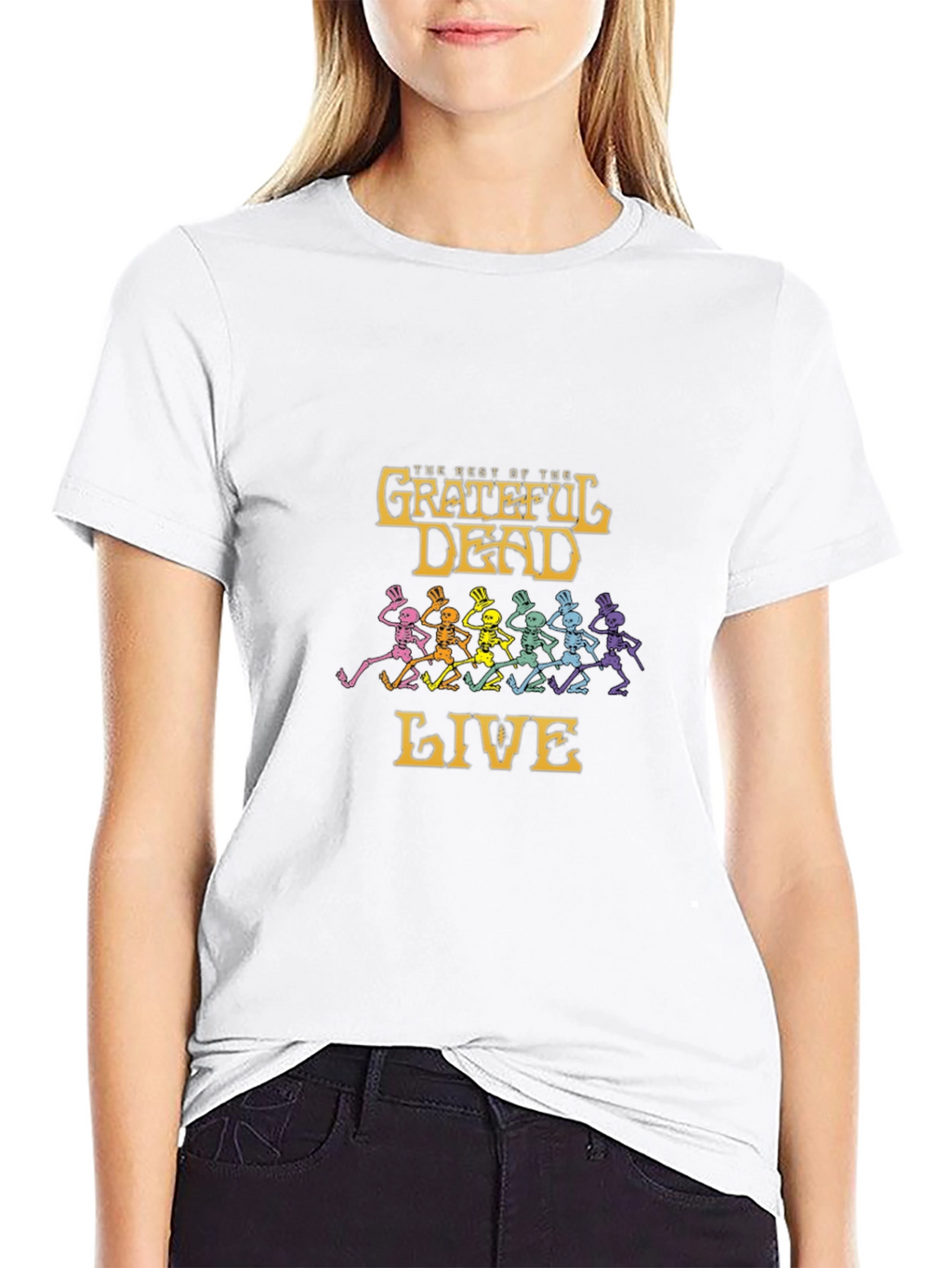 Grateful Dead Live Graphic Tee - Classic Rock Style