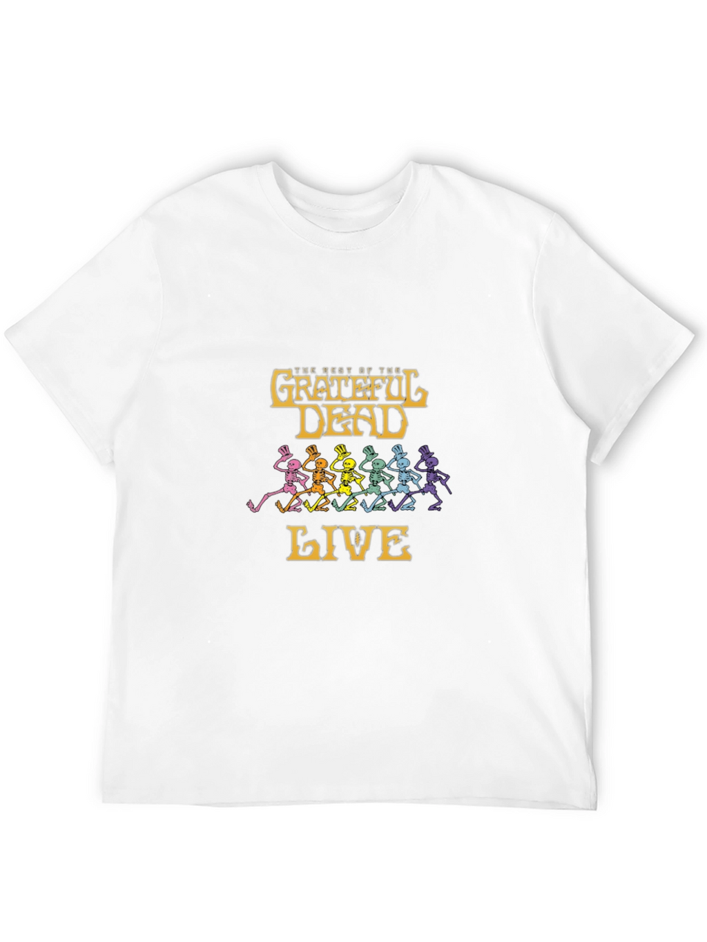 Grateful Dead Live Graphic Tee - Classic Rock Style