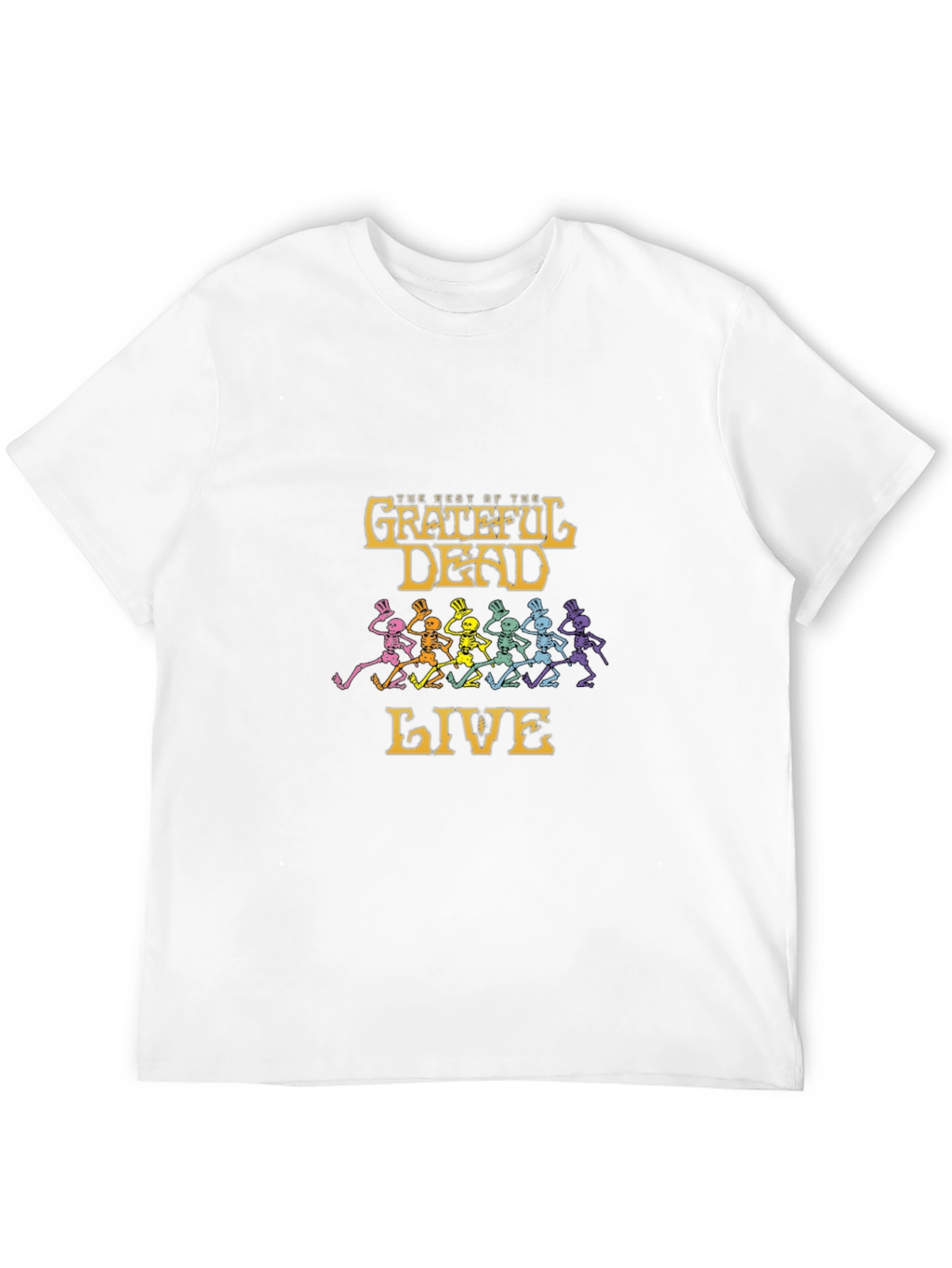Grateful Dead Live Graphic Tee - Classic Rock Style