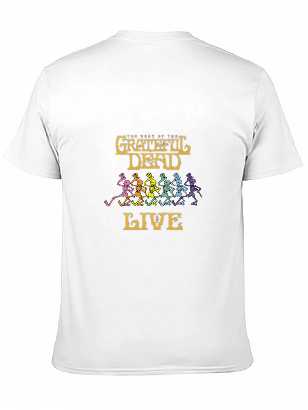 Grateful Dead Live Graphic Tee - Classic Rock Style