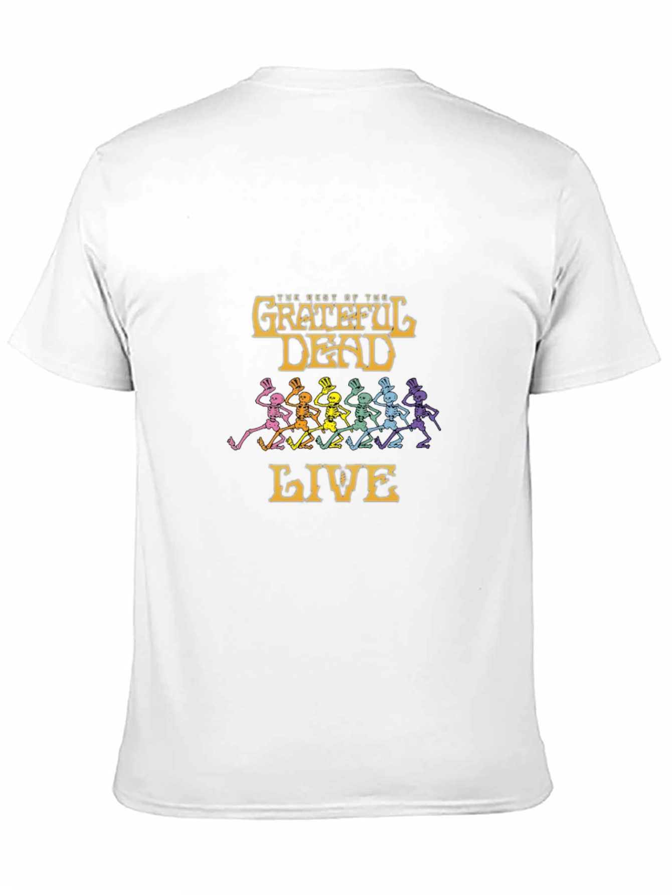 Grateful Dead Live Graphic Tee - Classic Rock Style
