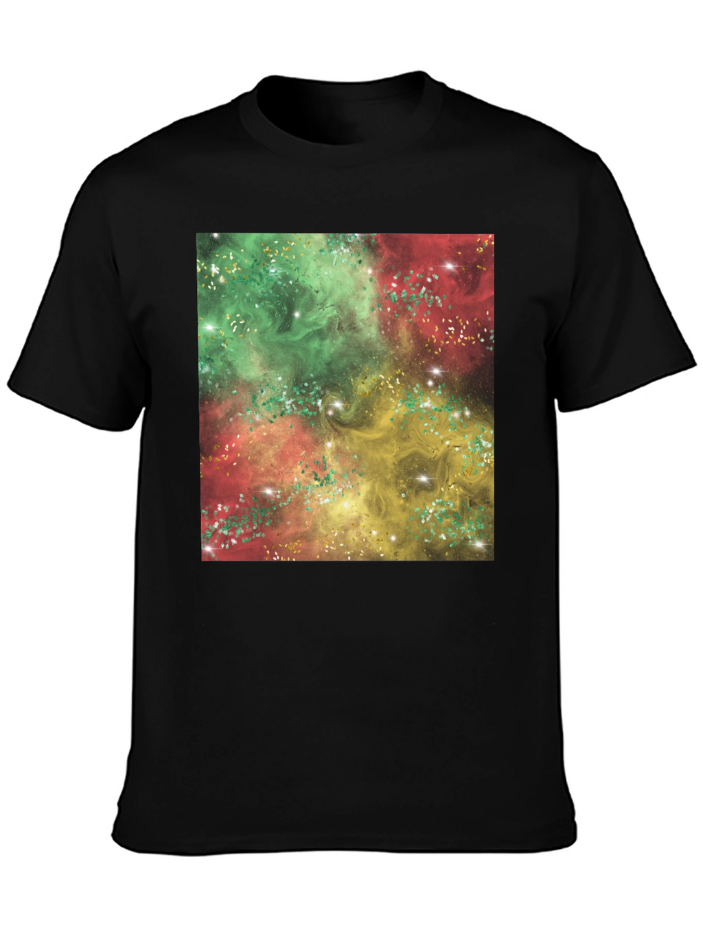 Galaxy Swirl T-Shirt - Vivid Abstract Design