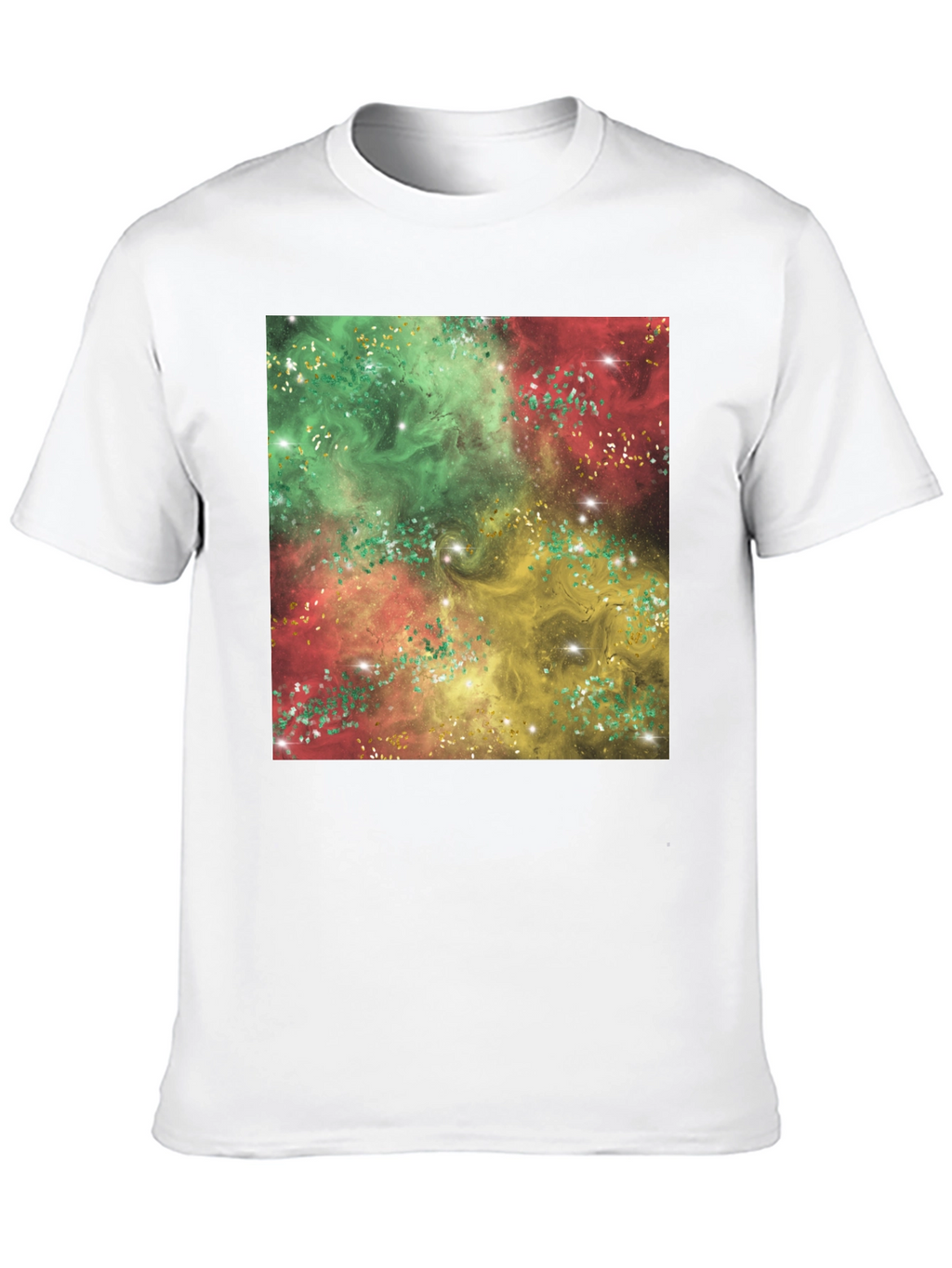 Galaxy Swirl T-Shirt - Vivid Abstract Design