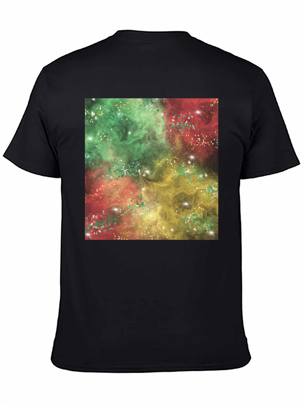 Galaxy Swirl T-Shirt - Vivid Abstract Design