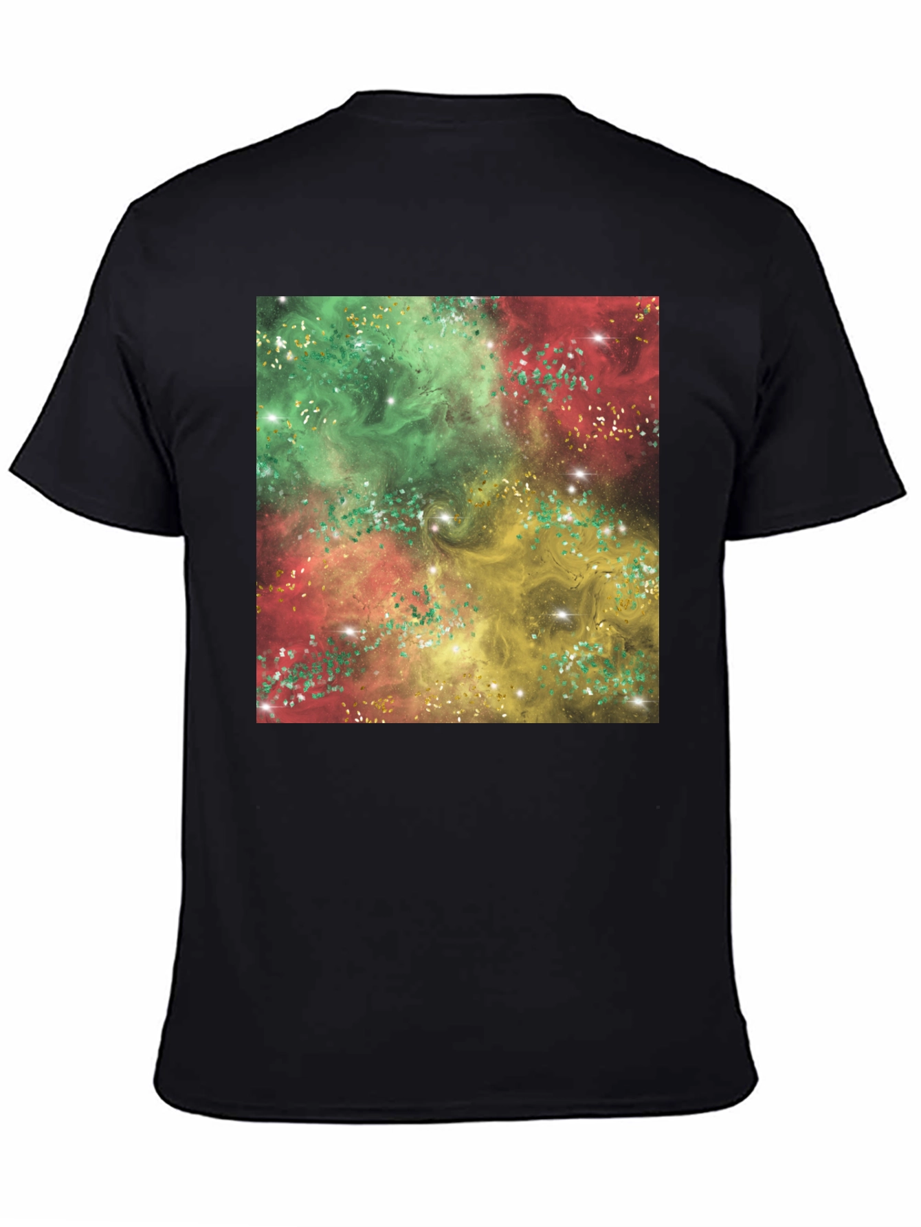 Galaxy Swirl T-Shirt - Vivid Abstract Design