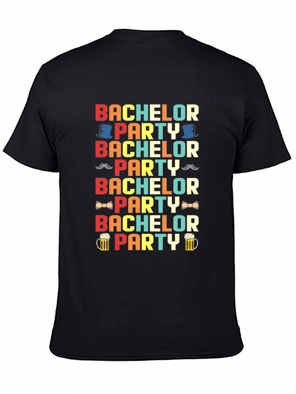 Bachelor Party Graphic T-Shirt - Fun Celebration Tee