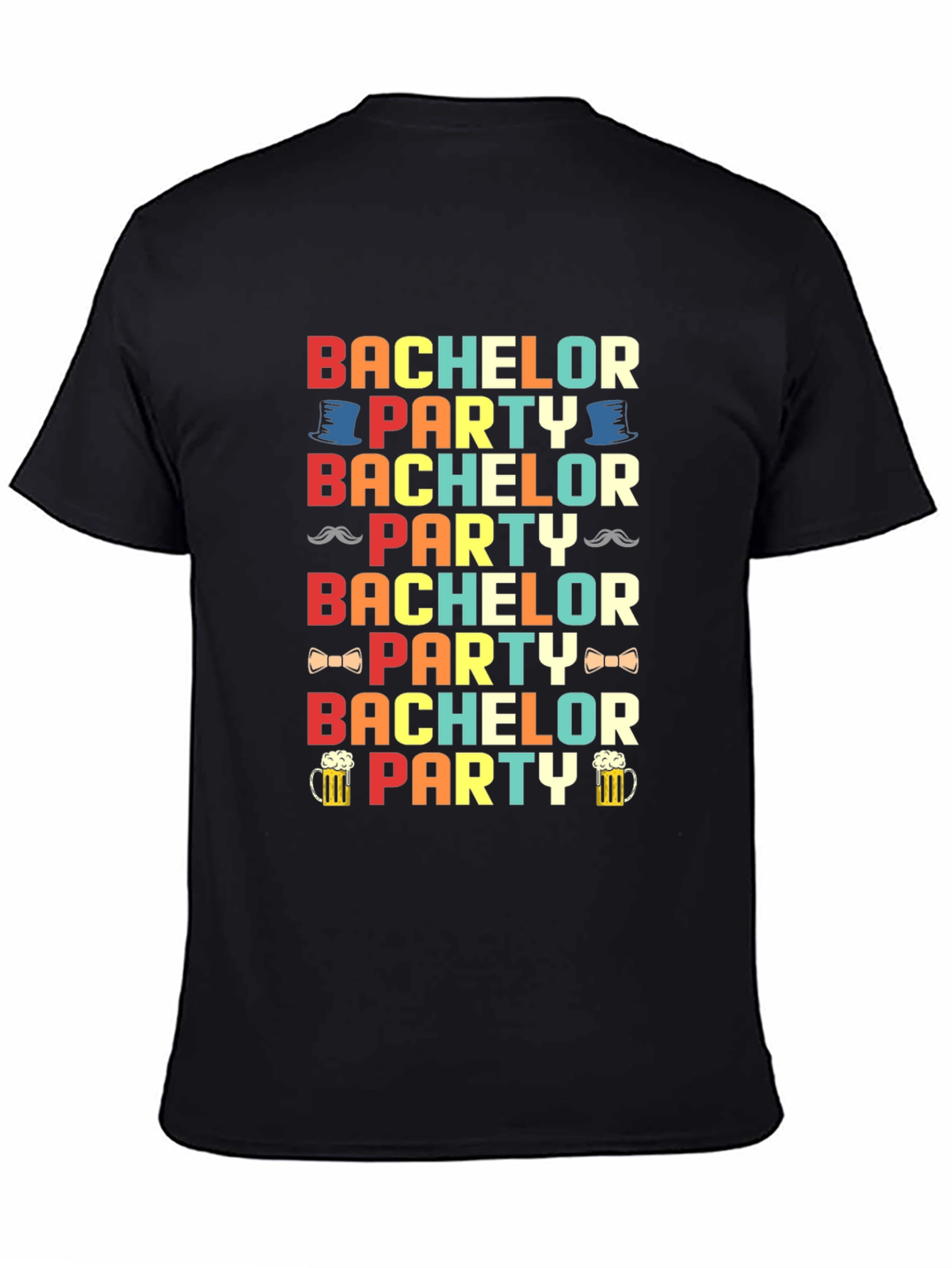 Bachelor Party Graphic T-Shirt - Fun Celebration Tee