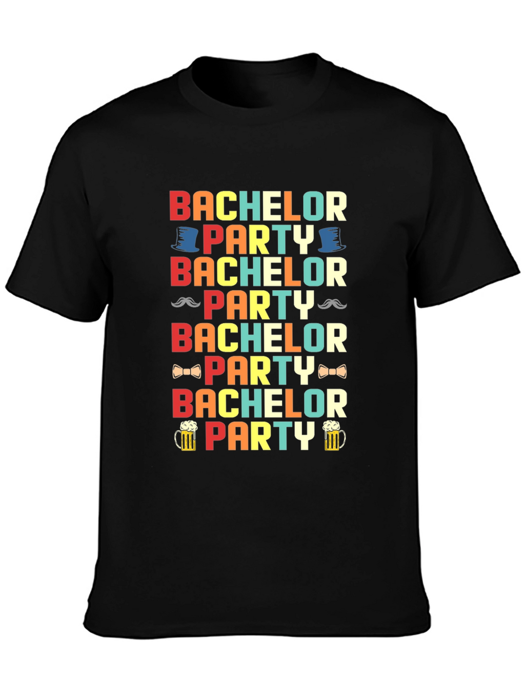 Bachelor Party Graphic T-Shirt - Fun Celebration Tee