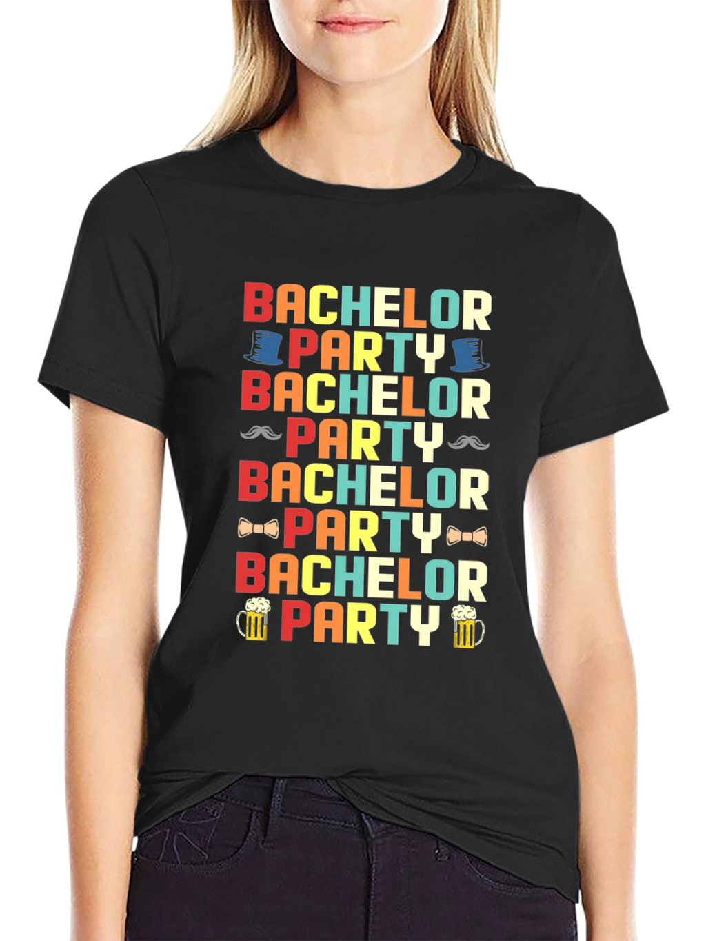 Bachelor Party Graphic T-Shirt - Fun Celebration Tee