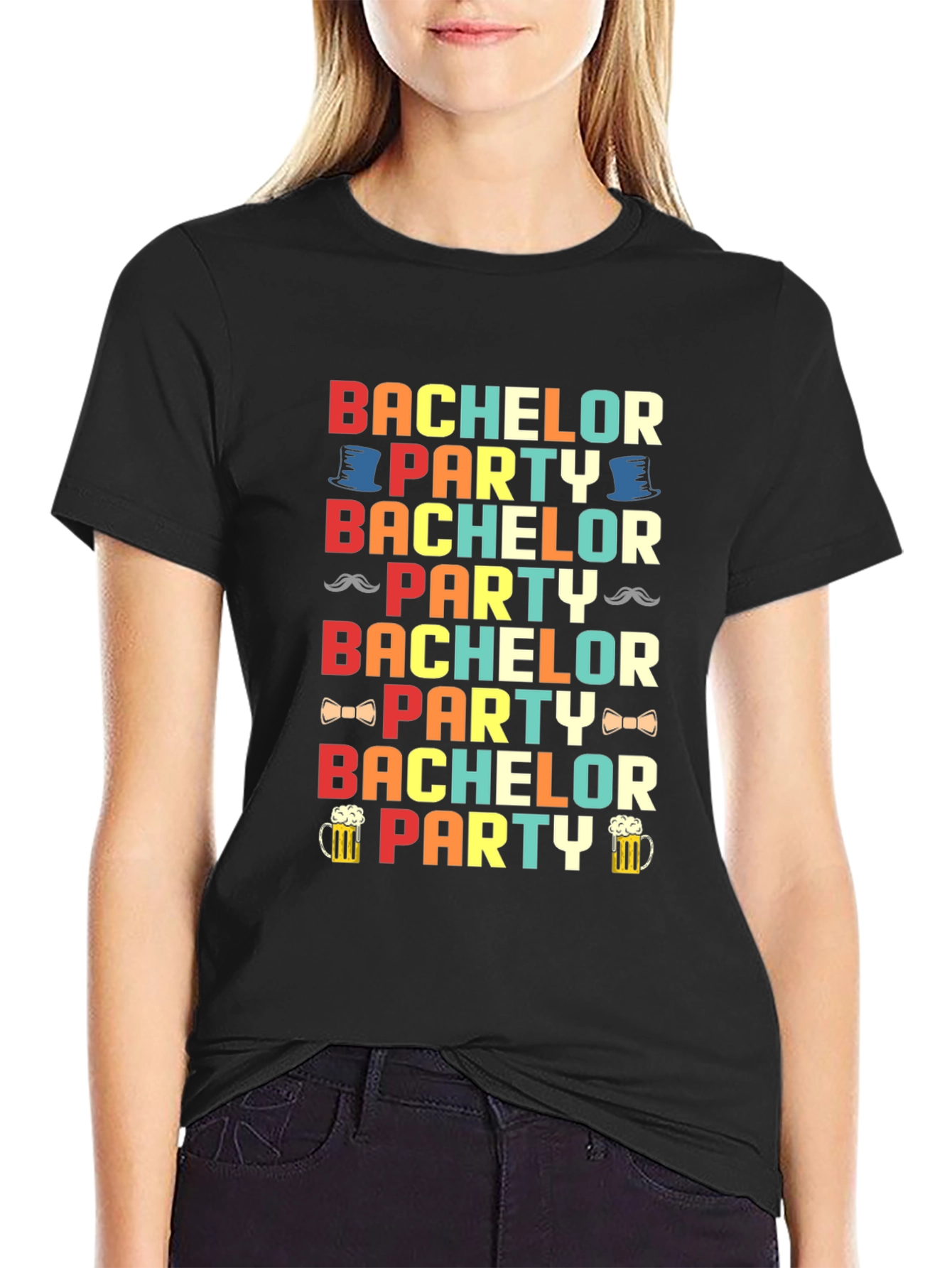 Bachelor Party Graphic T-Shirt - Fun Celebration Tee
