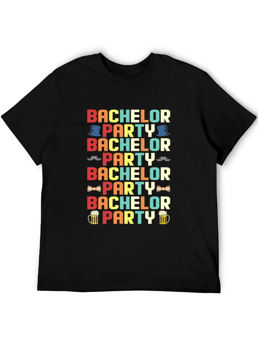 Bachelor Party Graphic T-Shirt - Fun Celebration Tee