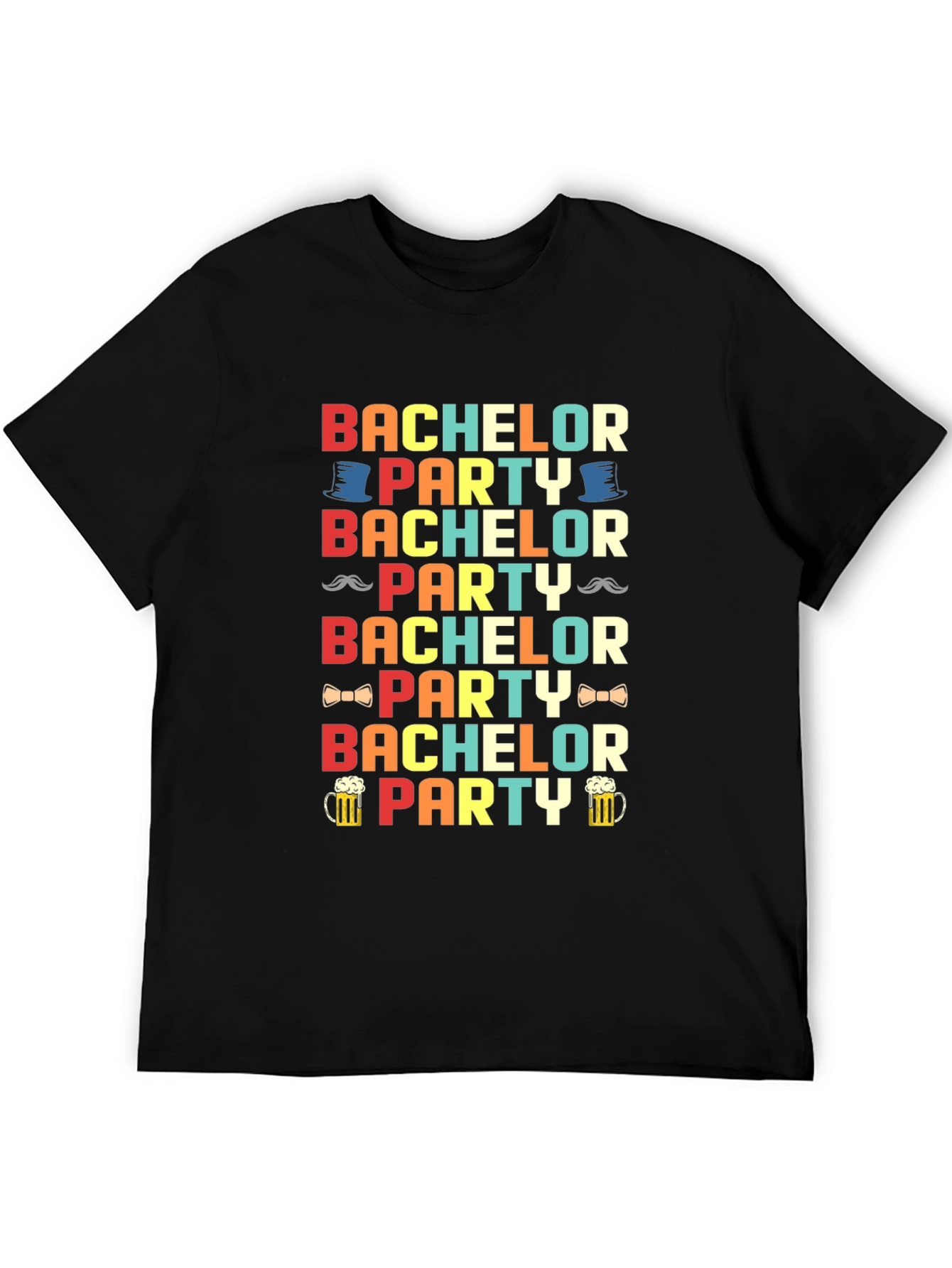 Bachelor Party Graphic T-Shirt - Fun Celebration Tee