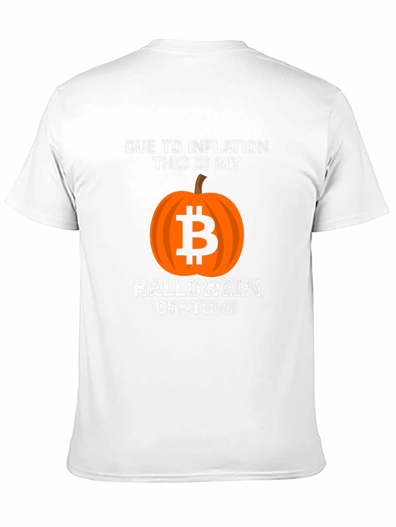 Bitcoin Halloween Inflation Costume T-Shirt