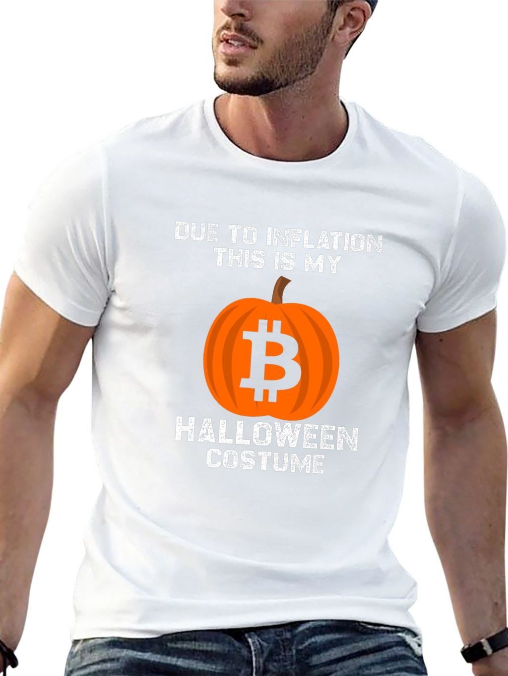 Bitcoin Halloween Inflation Costume T-Shirt