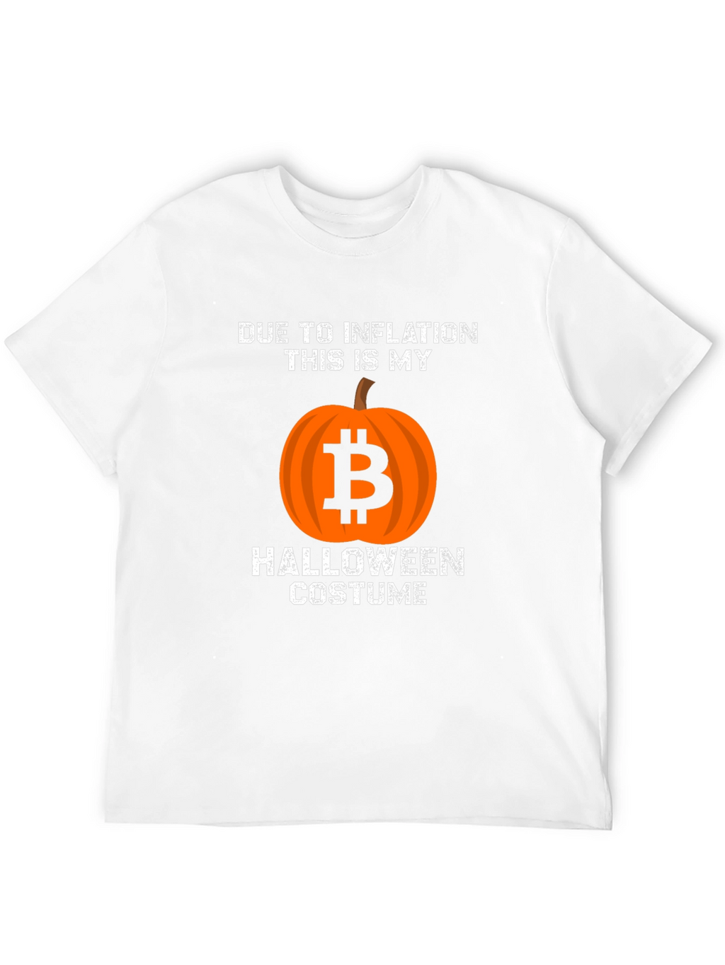 Bitcoin Halloween Inflation Costume T-Shirt