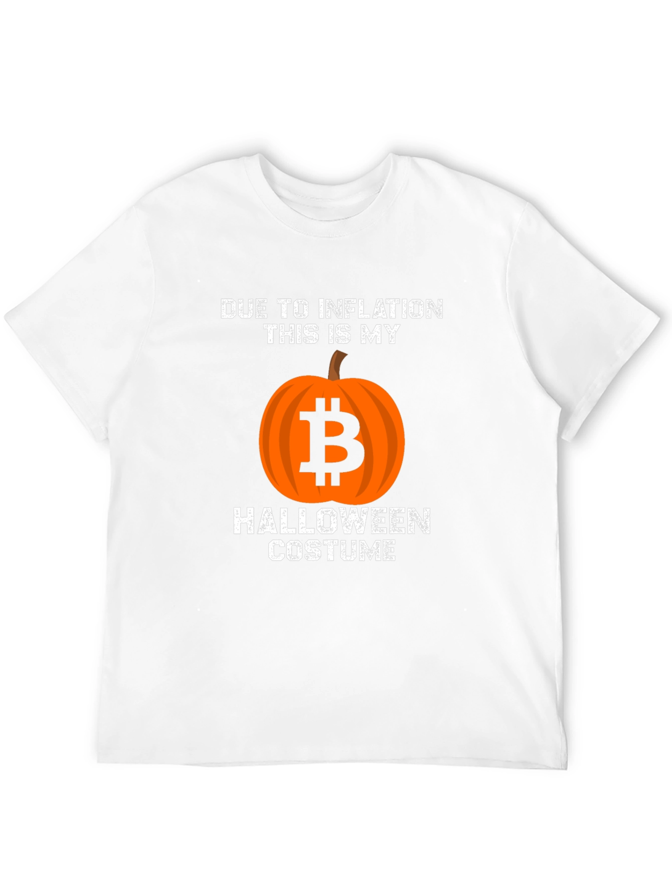 Bitcoin Halloween Inflation Costume T-Shirt