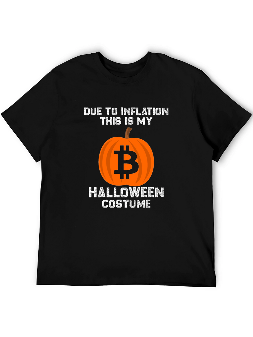 Bitcoin Halloween Inflation Costume T-Shirt