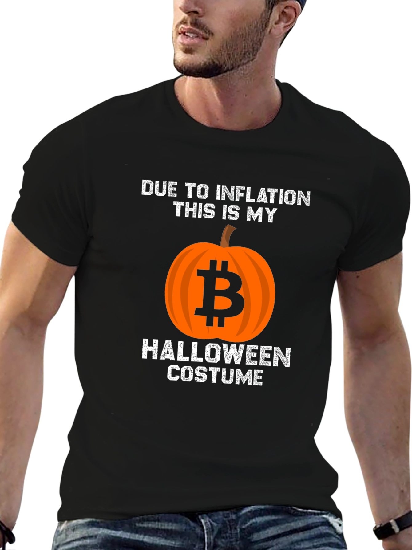 Bitcoin Halloween Inflation Costume T-Shirt