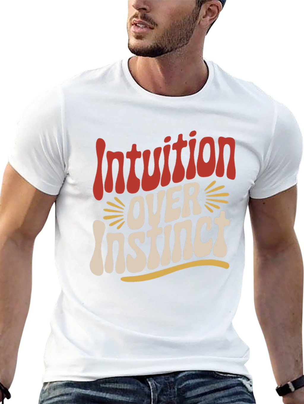 Intuition Over Instinct Graphic T-Shirt