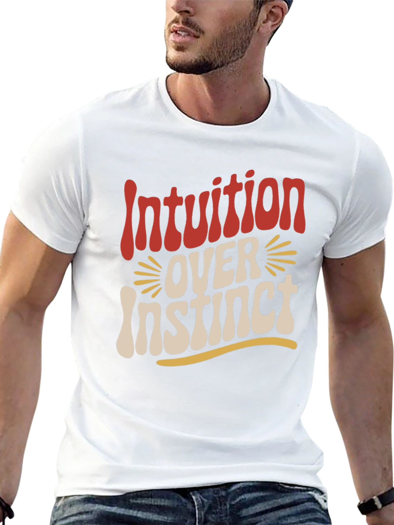 Intuition Over Instinct Graphic T-Shirt