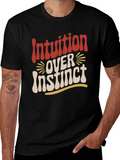 Intuition Over Instinct Graphic T-Shirt