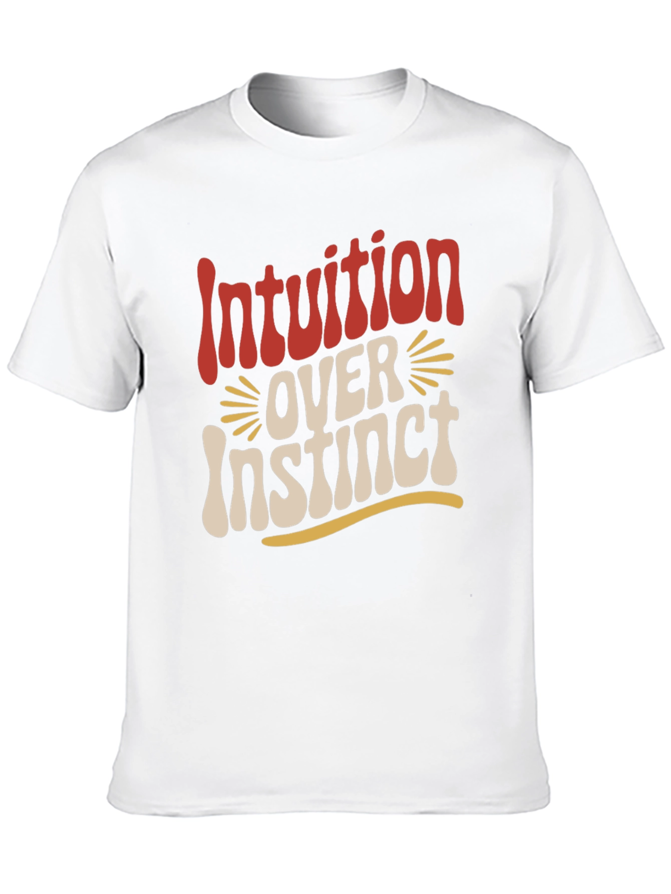 Intuition Over Instinct Graphic T-Shirt