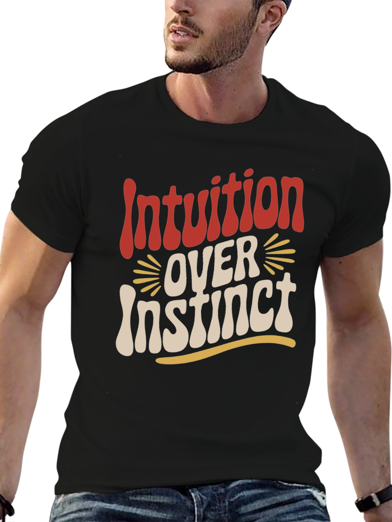Intuition Over Instinct Graphic T-Shirt