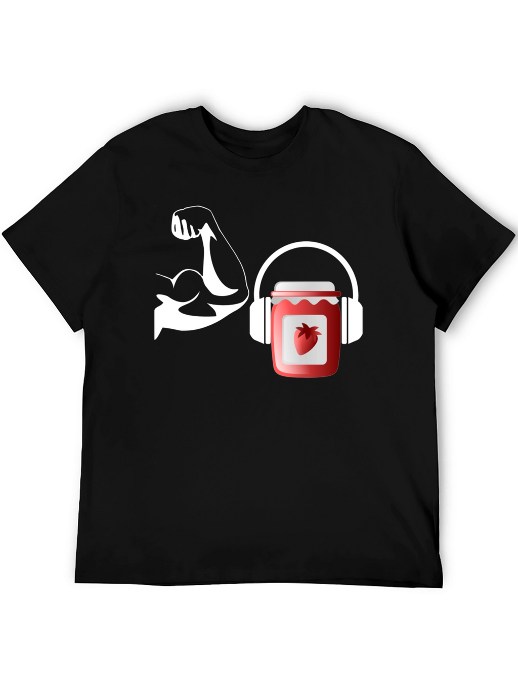 Jammin Strength Black T-Shirt