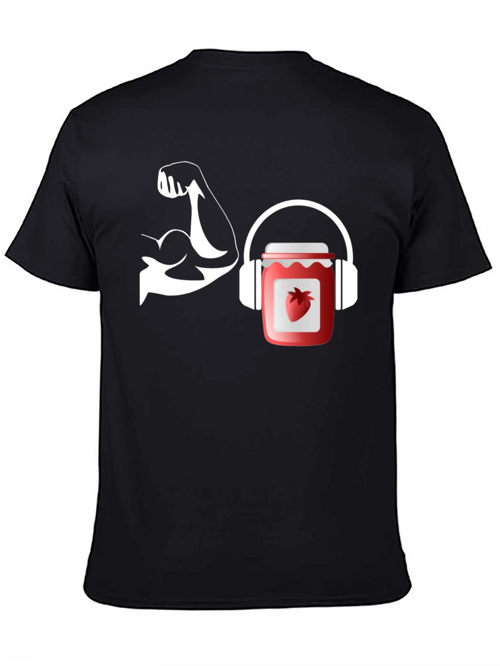 Jammin Strength Black T-Shirt