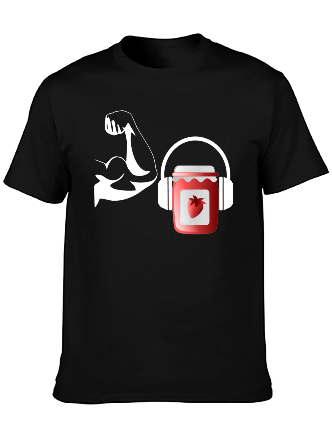 Jammin Strength Black T-Shirt