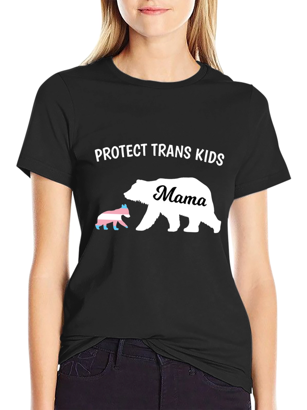 Protect Trans Kids Mama Bear T-Shirt