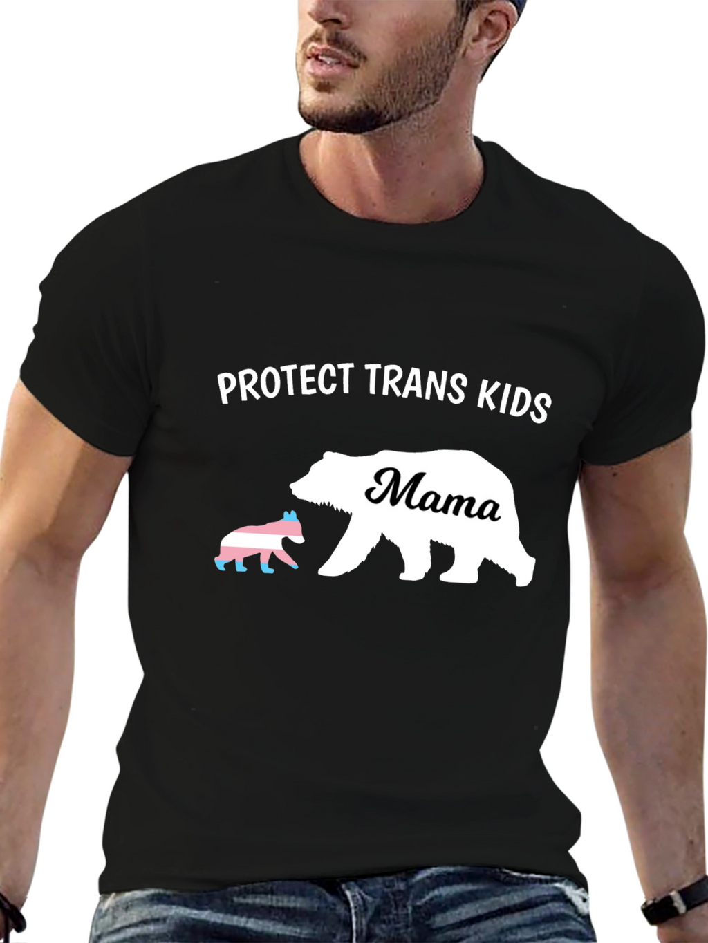 Protect Trans Kids Mama Bear T-Shirt