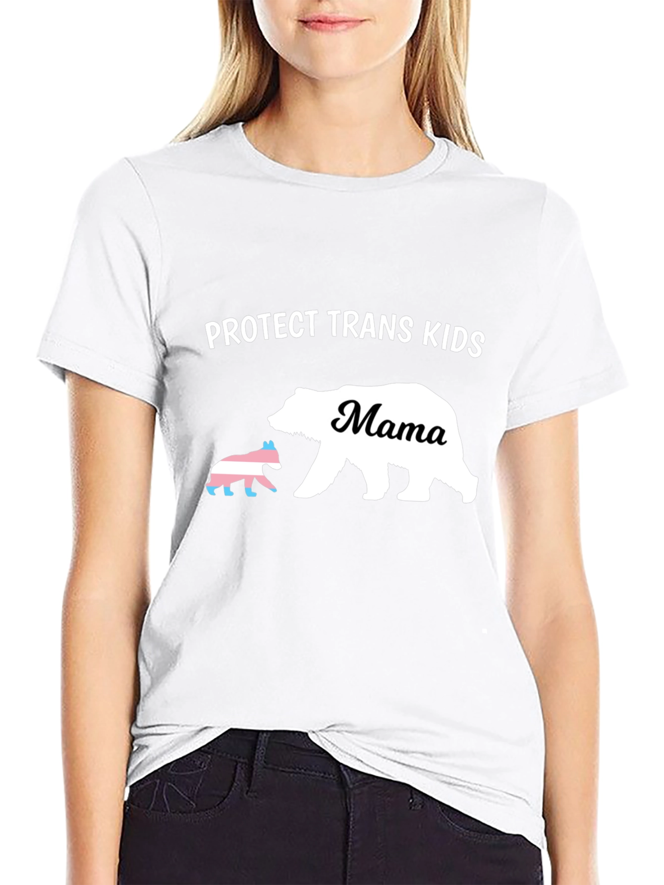 Protect Trans Kids Mama Bear T-Shirt