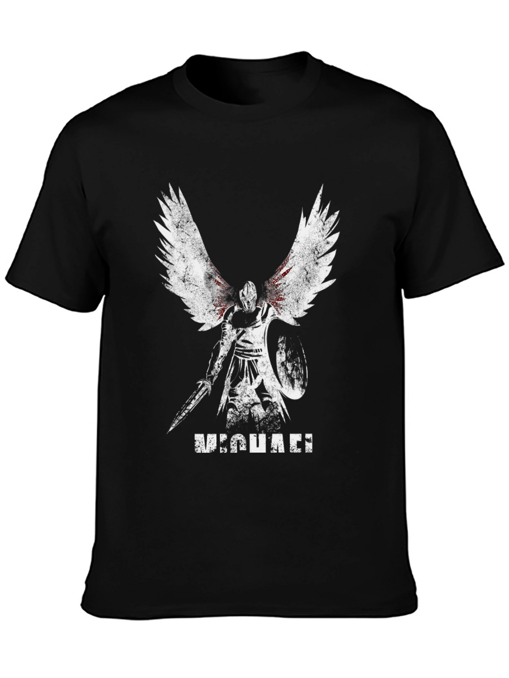 Michael Angel Warrior Graphic Tee - Black