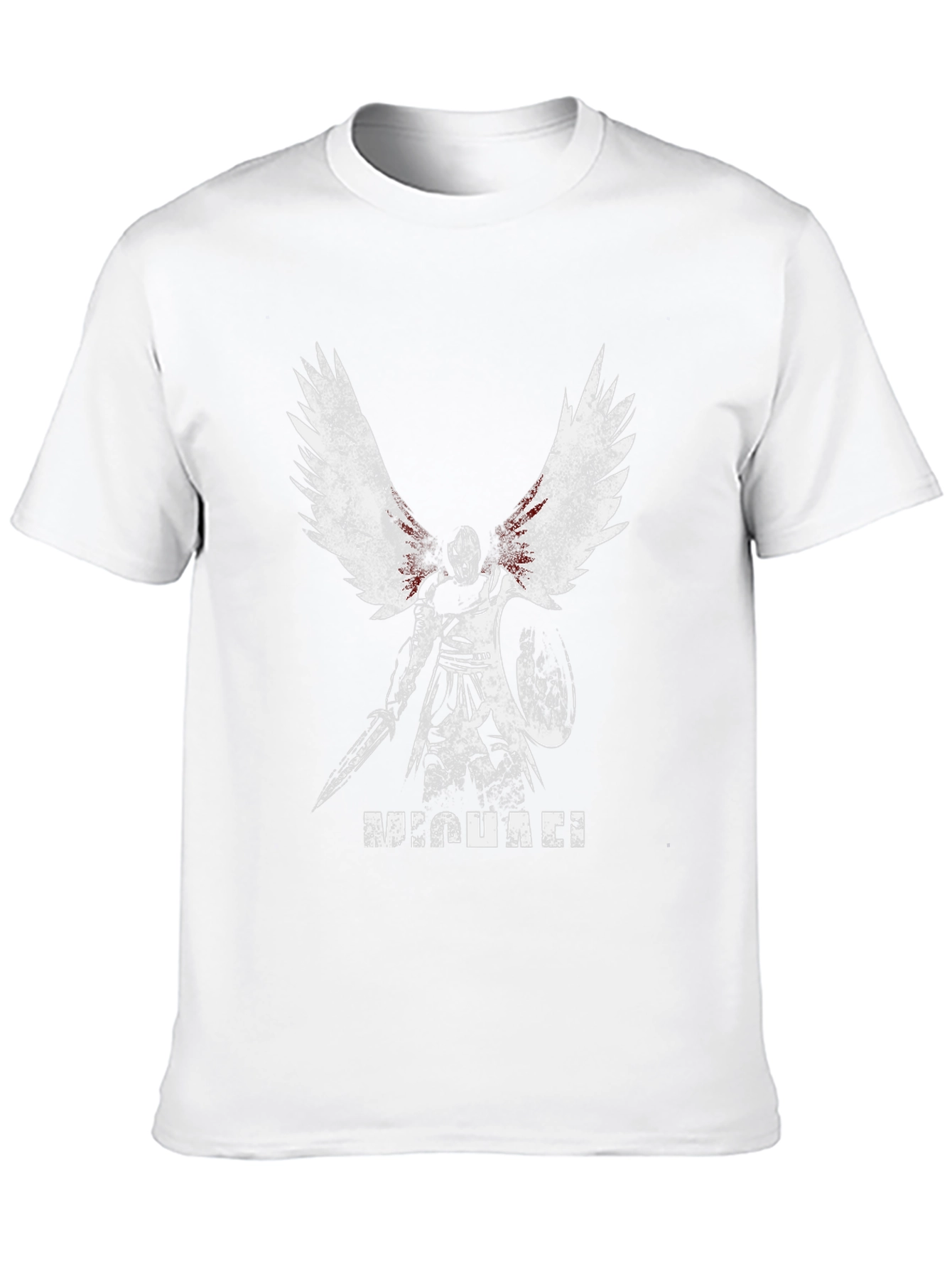 Michael Angel Warrior Graphic Tee - Black