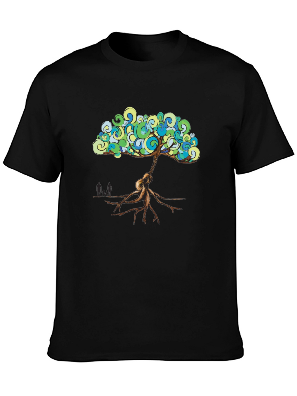 Tree of Life Guitar T-Shirt - Black