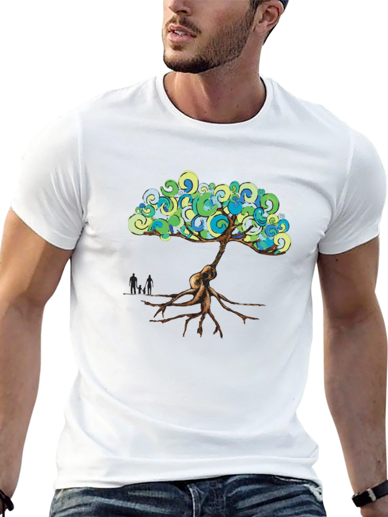 Tree of Life Guitar T-Shirt - Black