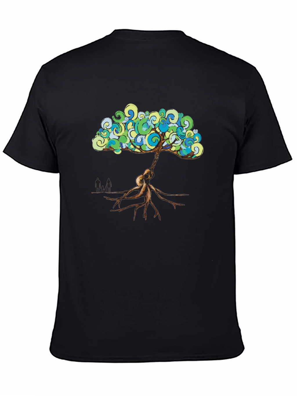 Tree of Life Guitar T-Shirt - Black