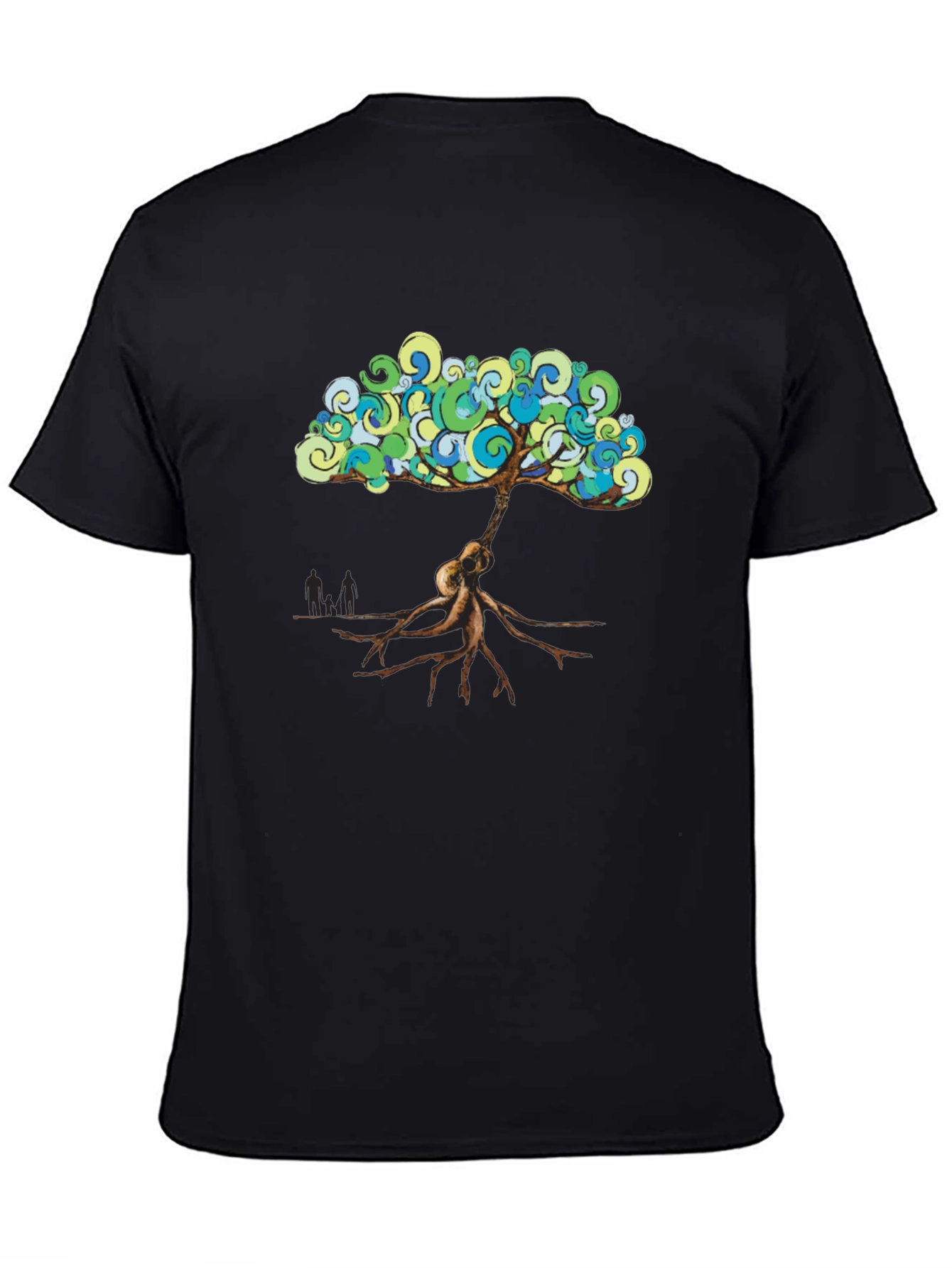 Tree of Life Guitar T-Shirt - Black