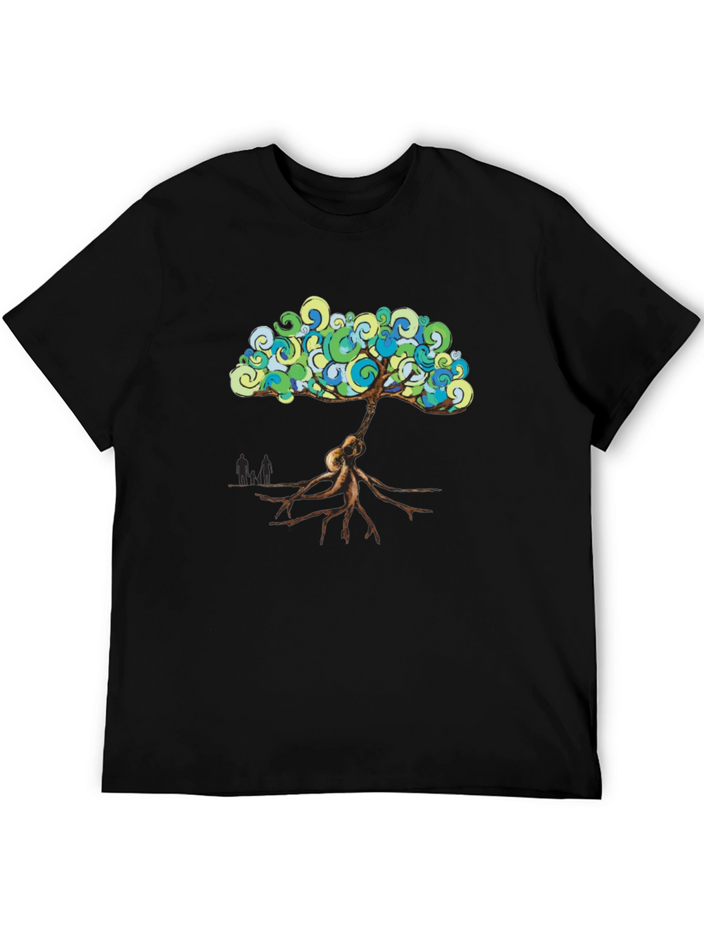 Tree of Life Guitar T-Shirt - Black
