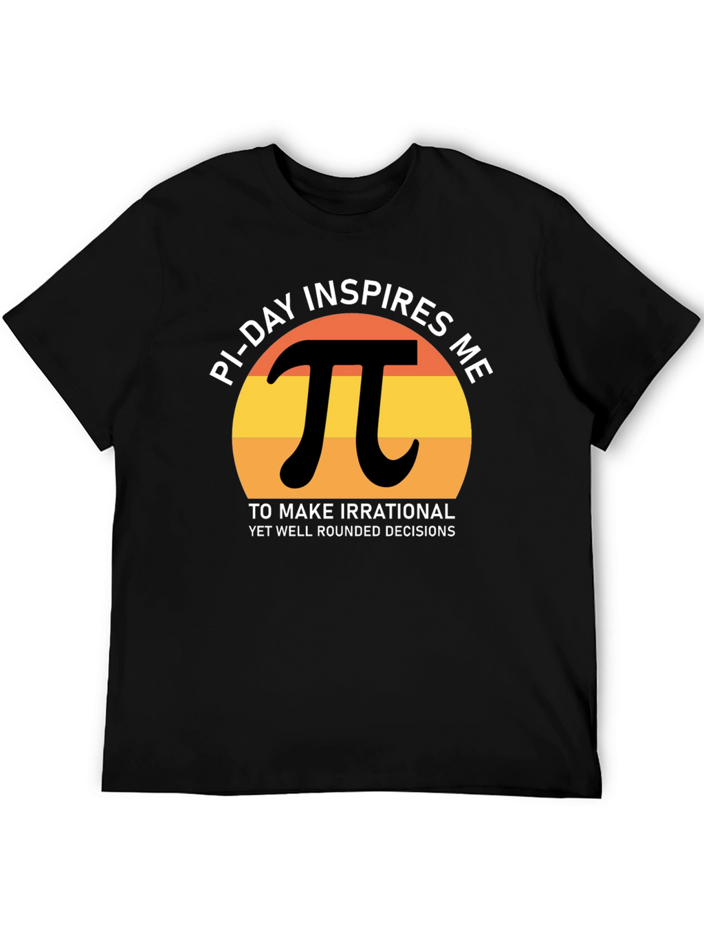 Pi Day Inspires Funny Math T-Shirt