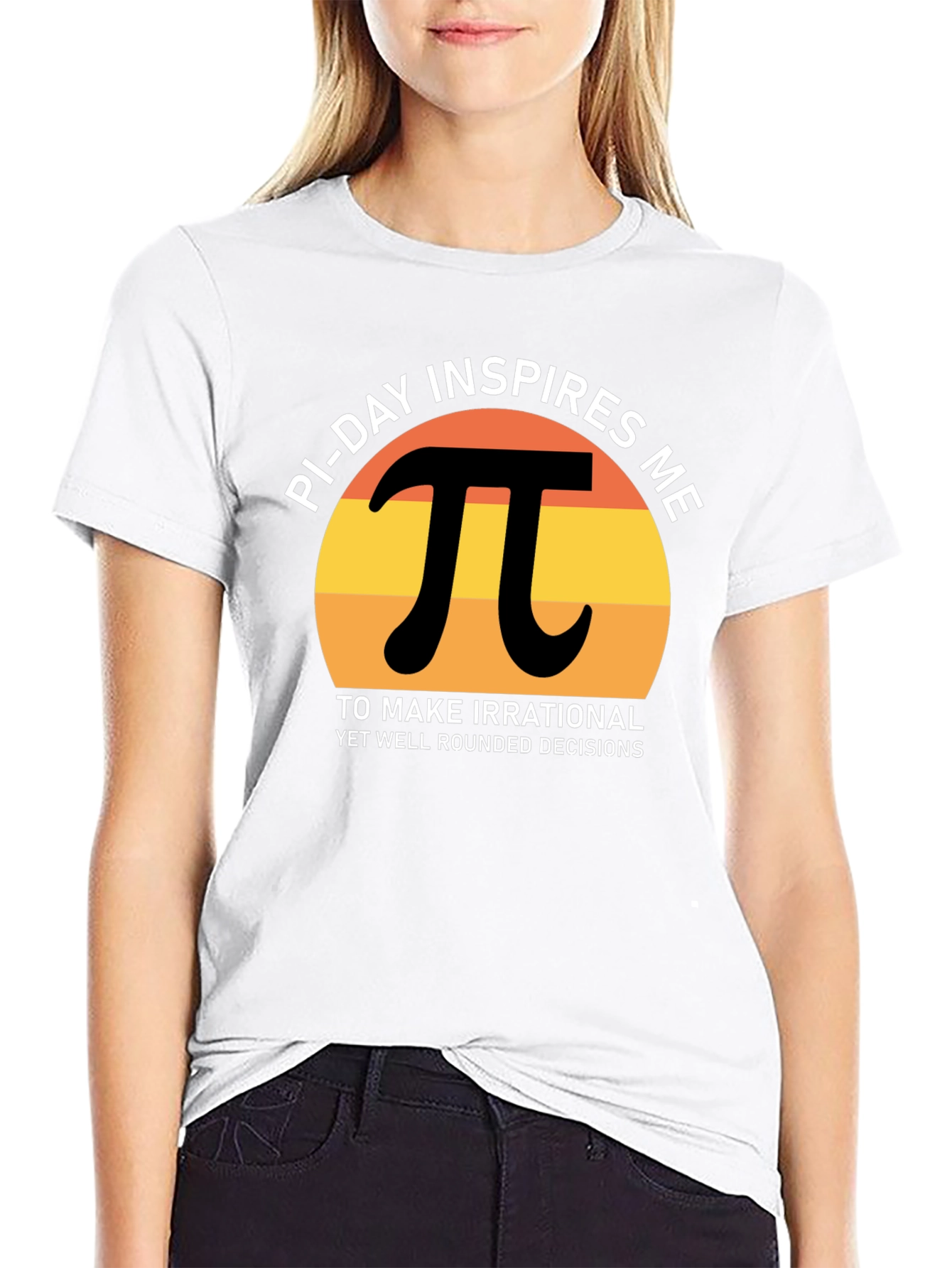Pi Day Inspires Funny Math T-Shirt