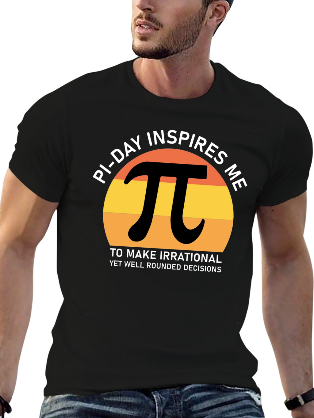 Pi Day Inspires Funny Math T-Shirt