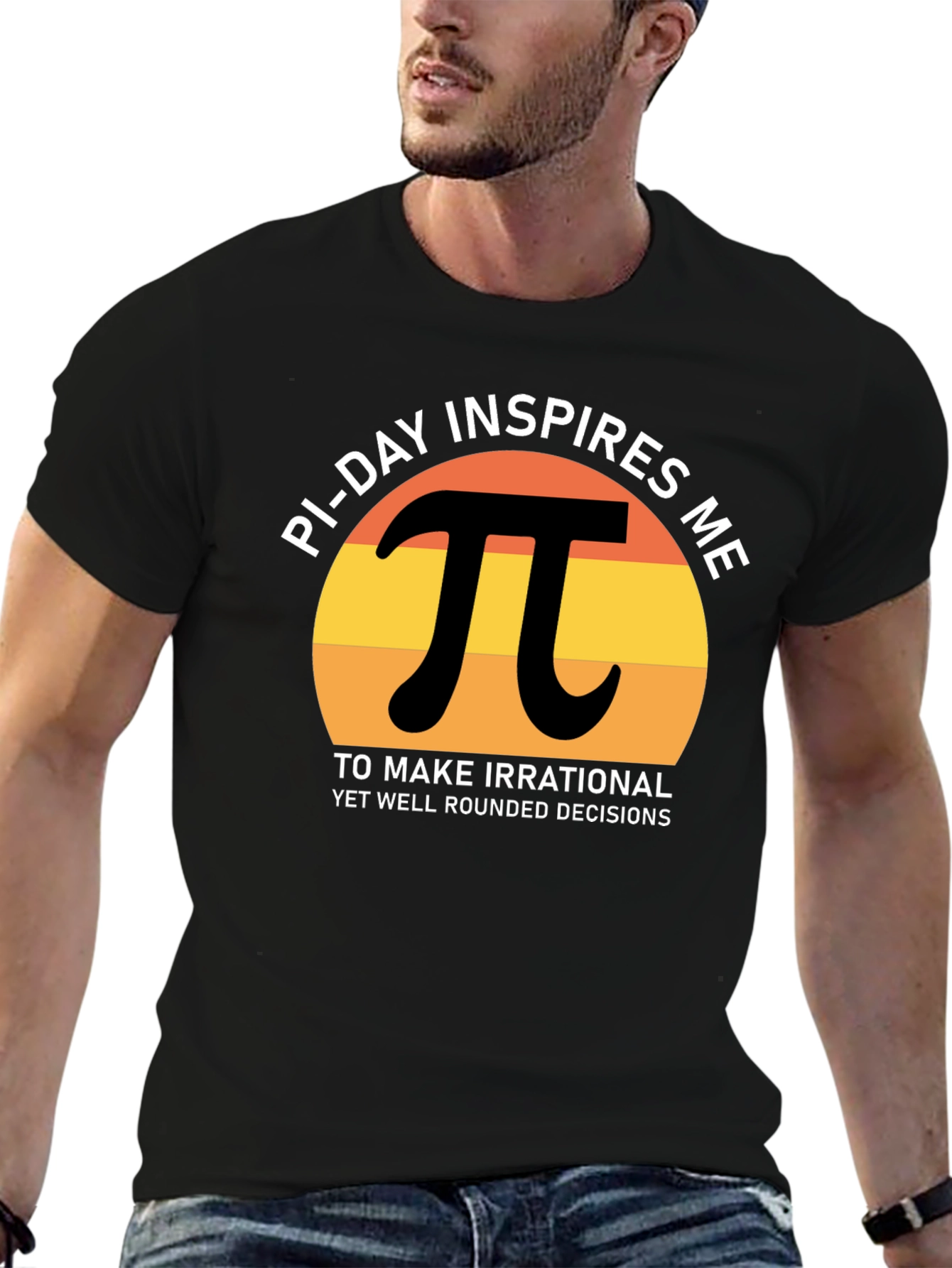 Pi Day Inspires Funny Math T-Shirt