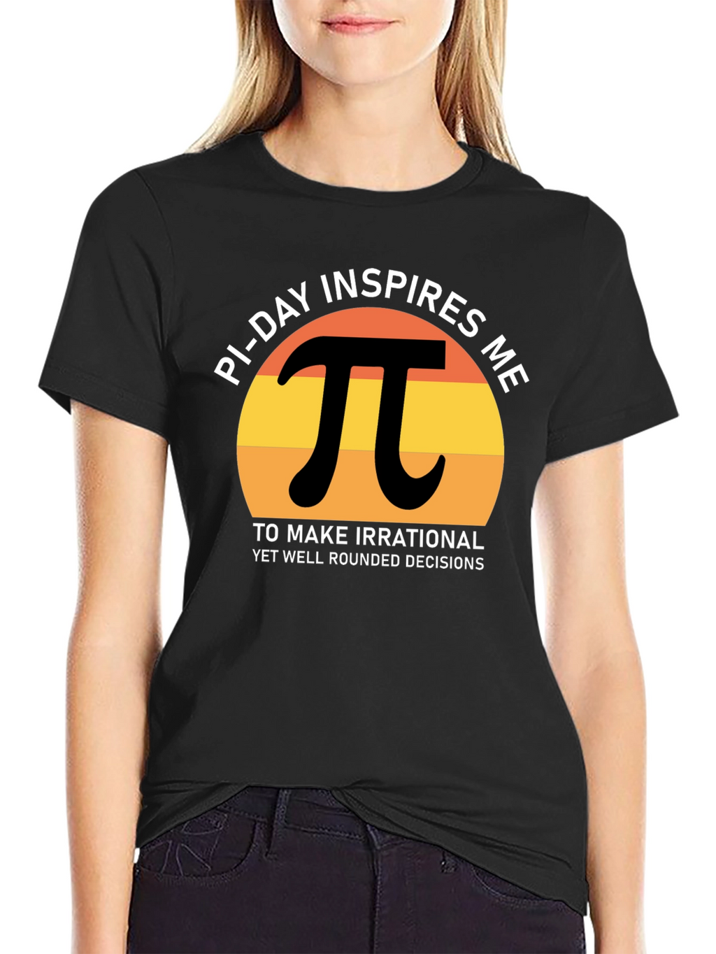 Pi Day Inspires Funny Math T-Shirt