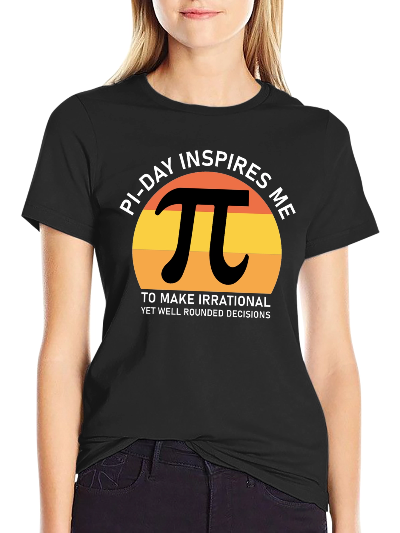 Pi Day Inspires Funny Math T-Shirt