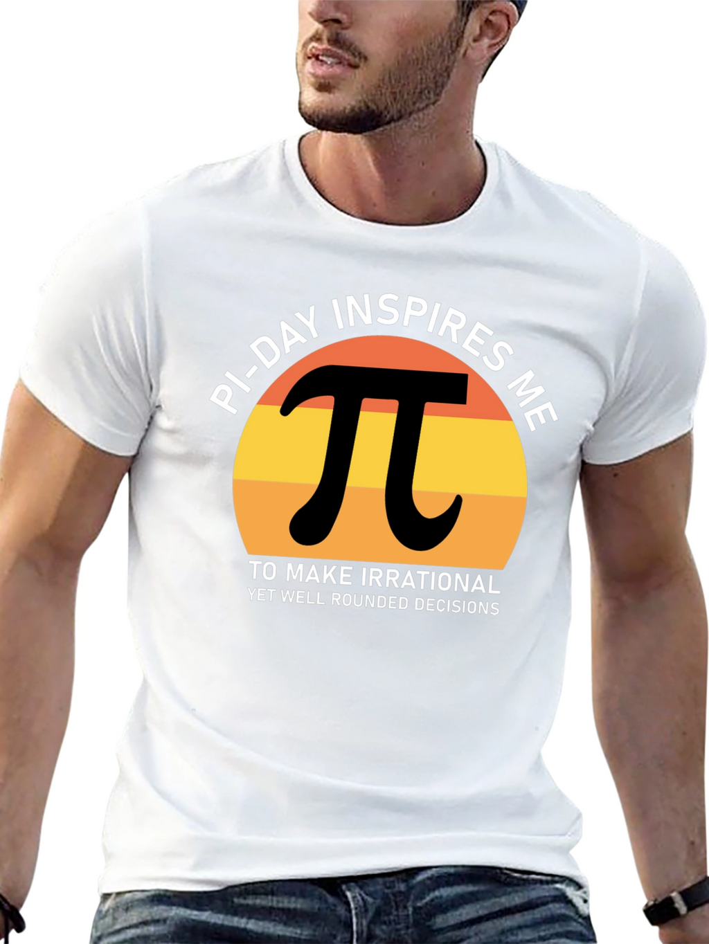 Pi Day Inspires Funny Math T-Shirt