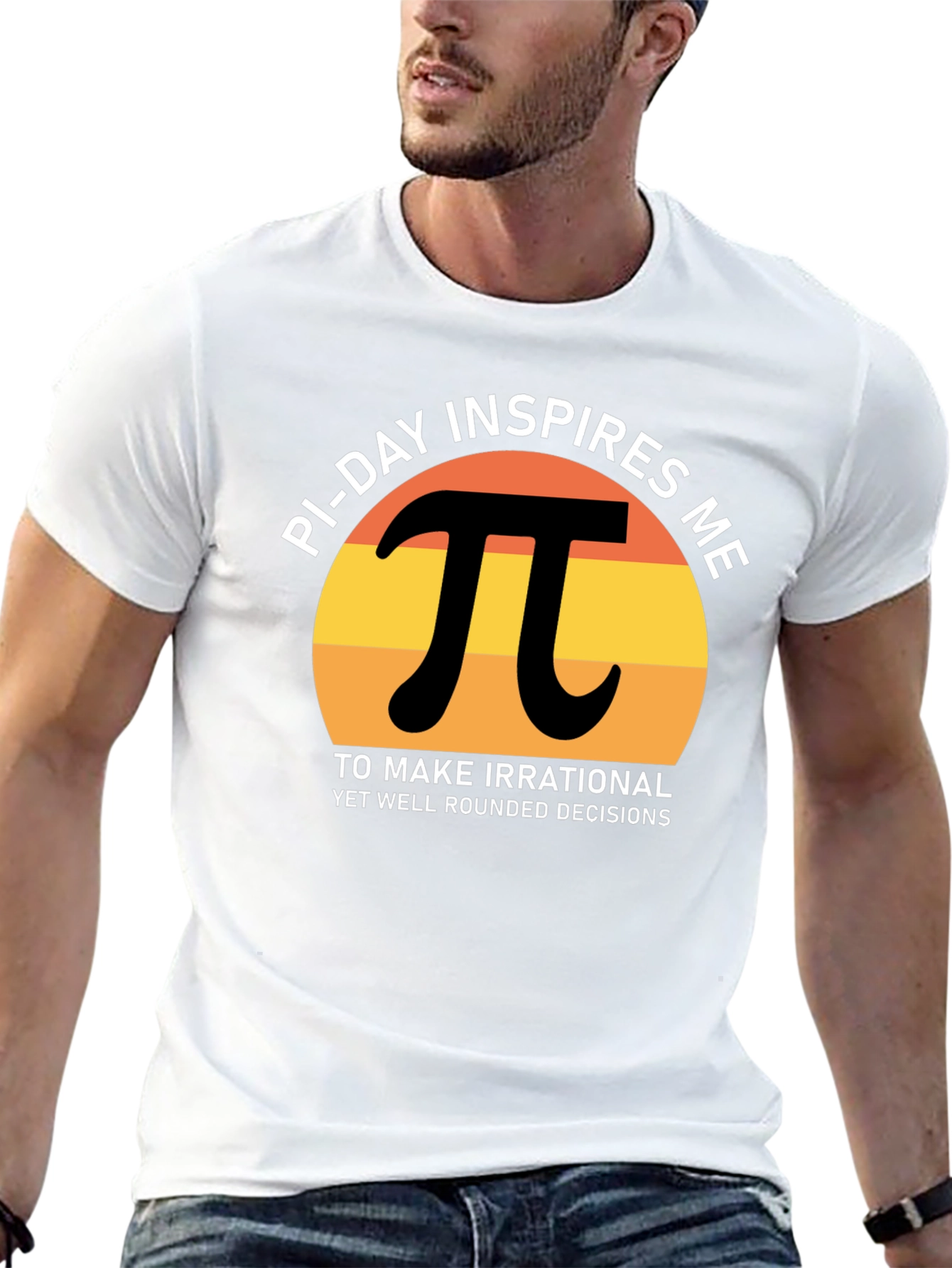 Pi Day Inspires Funny Math T-Shirt